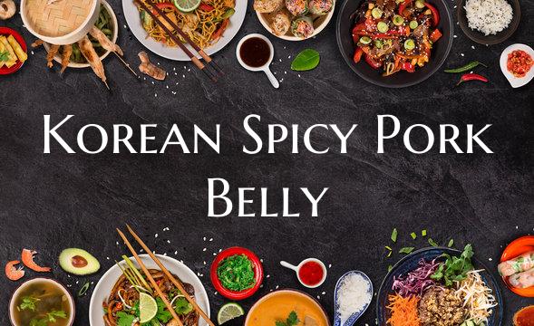 Korean Spicy Pork Belly