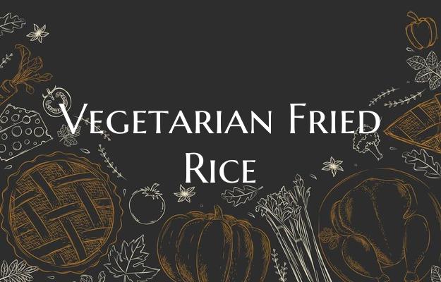 Vegetarian Fried Rice